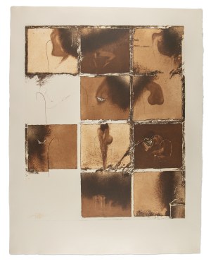 LADISLAV KUKLÍK (CZECH / BOHEMIAN 1947*) - Eleven Studies (large sheet)