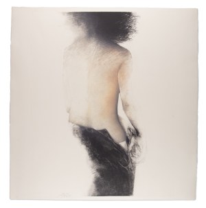 LADISLAV KUKLÍK (CZECH / BOHEMIAN 1947*) - Girl's semi-nude (large sheet)