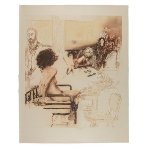 LADISLAV KUKLÍK (CZECH / BOHEMIAN 1947*) - Childbirth (large sheet)