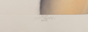LADISLAV KUKLÍK (CZECH / BOHEMIAN 1947*) - Movement and shape (large sheet)
