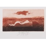 LADISLAV KUKLÍK (CZECH / BOHEMIAN 1947*) - Lying female nude - 3 graphic sheets