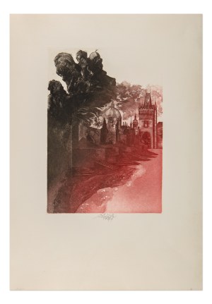 LADISLAV KUKLÍK (CZECH / BOHEMIAN 1947*) - Charles Bridge