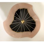 Napako designer glass lamp - umbrella type 1970s Czechoslovakia