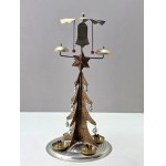 Collectible Christmas ornament - Advent candle holder - 1970s