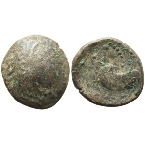 Celtic. Eastern Europe, Tetradrachm, c. II century BC; AR (7,95 g; 22 mm)