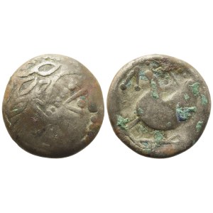 Celtic. Eastern Europe, Tetradrachm, c. II century BC; AR (8,5 g; 20,6 mm)