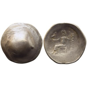Celtic. Lower Danube, Uncertain Celtic Tribe, Tetradrachm, c. III-II century BC; AR (14,74 g; 29 mm)