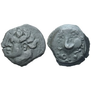 Arvernes (Clermont-Ferrand), Bronze ROAC, 2nd-I century BC; Æ (3,54 g; 16,5 mm)