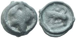 Gallia, Turons (Touraine region), 2nd-1st centuries BC, Potin 