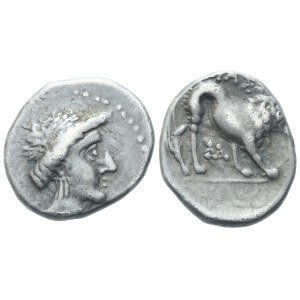 Gaul, Massalia, Ligth Drachm or Tetrobol, c. 200-150 BC; AR (2,82 g; 14,7 mm)