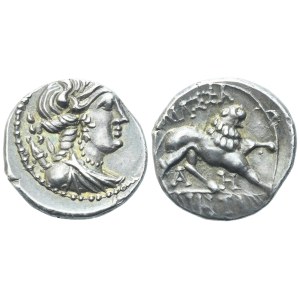 Gaul, Massalia, Light drachm or Tetrobol (3rd - 1st centuries BC); AR (2,83 g; 15,6 mm; 6 h)