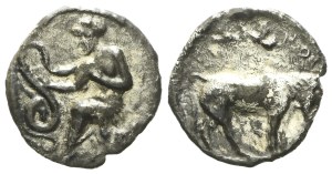 Sicily, Selinοs /c.ca 455-409 BC), Litra; AR (0,60 g; 11 mm; 3 h)
