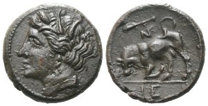 Sicily, Syracuse, Hieron II (274-216 BC), Æ (4,35 g; 17 mm; 9 h)