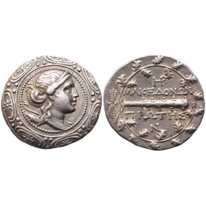 Macedon (Roman Protectorate), Tetradrachm, Amphipolis, 167-149 BC; AR (16,68 g; 32,3 mm; 12 h)
