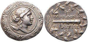 Macedon (Roman Protectorate), Tetradrachm, Amphipolis, 167-149 BC; AR (16,68 g; 32,3 mm; 12 h)