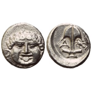 Thrace, Apollonia Pontica, Drachm, c. 480-450 BC; AR (2,85 g; 13,5 mm; 7 h)