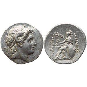 Kings of Thrace, Lysimachos (305-281 BC), Tetradrachm, Lampsakos, c. 297-282; AR (16,66 g; 33 mm; 12 h)