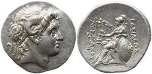Kings of Thrace, Lysimachos (305-281 BC), Tetradrachm, Lampsakos, c. 297-282; AR (16,66 g; 33 mm; 12 h)