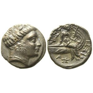 Euboia, Histiaia (3rd-2nd centuries BC), Tetrobol; AR (1,93 g; 14 mm; 2 h)