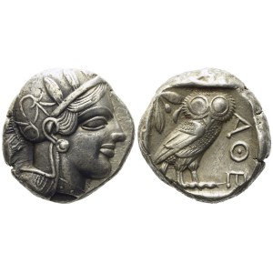 Attica, Athens (c.ca 454-404 BC), Tetradrachm; AR (17,17 g; 23 mm; 12 h)