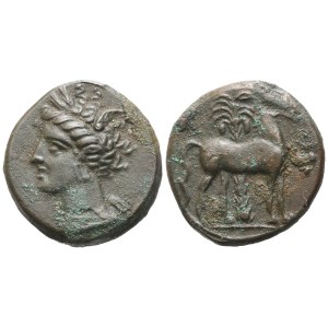 Carthage, c. 325-300 BC, Æ (3,19 g; 16,1 mm; 5 h)