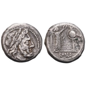 Anonymous, Victoriatus, Rome, After 211 BC; AR (2,90 g; 15,8 mm; 3 h)
