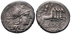 L. Antestius Gragulus, Denarius, 136 BC; AR (3,83 g; 19,4 mm; 12 h)