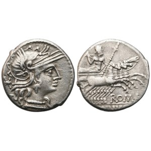 L. Minucius, Denarius, Rome, 133 BC; AR (3,87 g; 19mm)