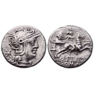 Q. Philippus, Denarius, Rome, 129 BC; AR (3,74 g; 16,6 mm; 1 h)