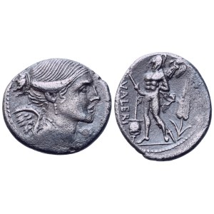 L. Valerius Flaccus, Denarius, Rome, c. 108-107 BC; AR (3,68 g;19,2 mm; 3 h)
