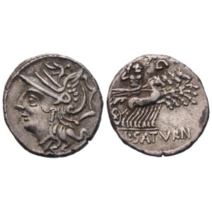 L. Appuleius Saturninus, Denarius, 104 BC; AR (3,95 mm; 18,2 mm; 1 h)