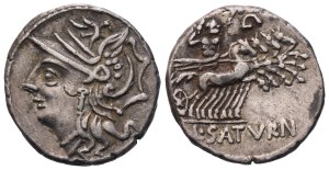 L. Appuleius Saturninus, Denarius, 104 BC; AR (3,95 mm; 18,2 mm; 1 h)