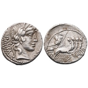 C. Vibius Pansa, Denarius, 90 BC; AR (3,89 g; 17,4 mm; 1 h)
