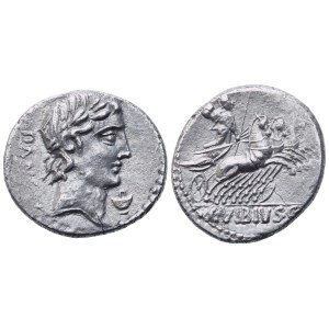 C. Vibius Pansa, Denarius, Rome, 90 BC; AR (3,69 g; 17,8 mm; 1 h)