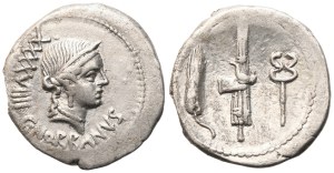 C. Norbanus, Denarius, 83 BC; AR (3,70 g; 19,6 mm; 7 h)