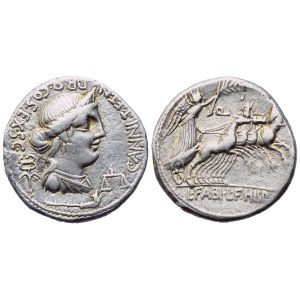 C. Annius and L. Fabius, Denarius, Rome, 82-81 BC; AR (3,88 g; 18,5 mm; 9 h)