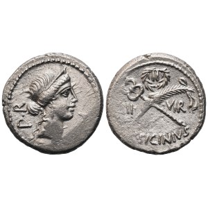 Q. Sicinius, Denarius, Rome, 49 BC; AR (3,41 g; 17,5 mm; 11 h)