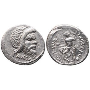 C. Vibius Pansa Caetronianus, Denarius, Rome, 48 BC; AR (3,99 g; 19,6 mm; 4 h)