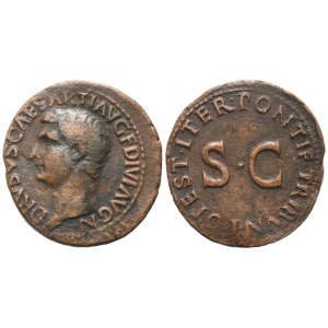 Drusus, As struck under Tiberius, Rome, 22-23; Æ (9,80 g; 28,7 mm; 12 h)