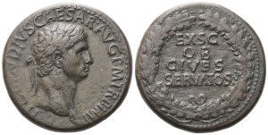 Claudius (41-54), Sestertius, Rome, 41-42; Æ (26,53 g; 34 mm; 6 h)