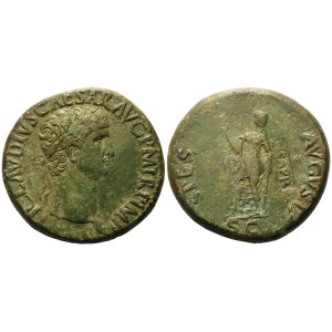 Claudius (41-54), Sestertius, Rome, 42; Æ (26,97 g; 34 mm; 6 h)
