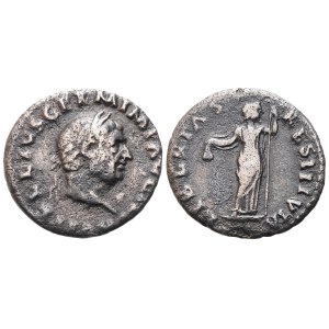 Vitellius (69), Denarius, Rome; AR (2,71 g; 17,5 mm; 6 h)