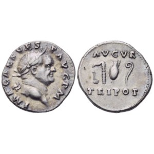 Vespasian (69-79), Denarius, Rome, 70-71; AR (3,52 g; 17,5 mm; 6 h)