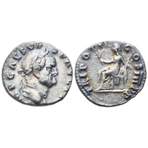 Vespasian (69-79), Denarius, Rome, 71; AR (2,73 g; 17,4 mm; 6 h)