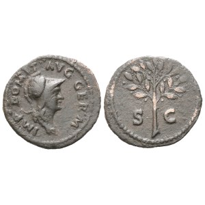 Domitian (81-96), Quadrans, Rome, 81-82; Æ (2,10 g; 17,5 mm; 7 h)