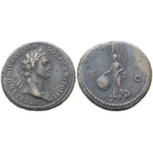 Domitian (81-96), As, Rome, 85; Æ (12,27 g; 29 mm; 6 h)