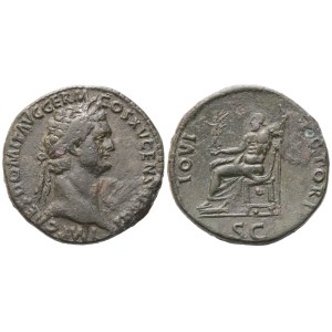 Domitian (81-96), Sestertius, Rome, 88-89; Æ (22,44 g; 32,4 mm; 6 h)
