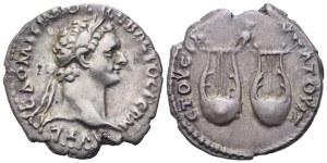 Domitian (81-96), The Lycian League, Drachm, Rome (?), 95; AR (3,16 g; 19,3 mm; 7 h)