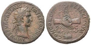 Nerva (96-98), Sestertius, Rome, 97; Æ (25,48 g; 34 mm; 6 h)