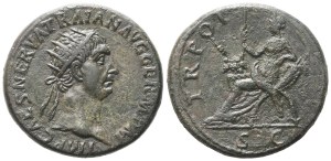 Trajan (98-117), Dupondius, Rome, AD 100; Æ (12,57 g; 26,4 mm; 6 h)